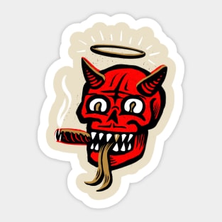 Ybor city devils Sticker